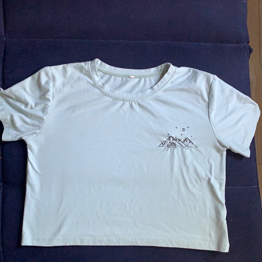 crop top t-shirt